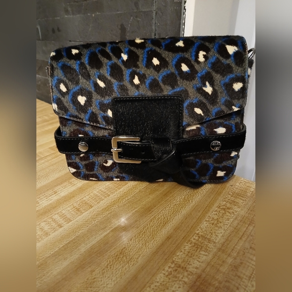 Jimmy Choo EUC Leopard Pony Fur Crossbody FOR SWAG SHOW ONLY DO NOT BUY LISTING - Picture 2 of 4